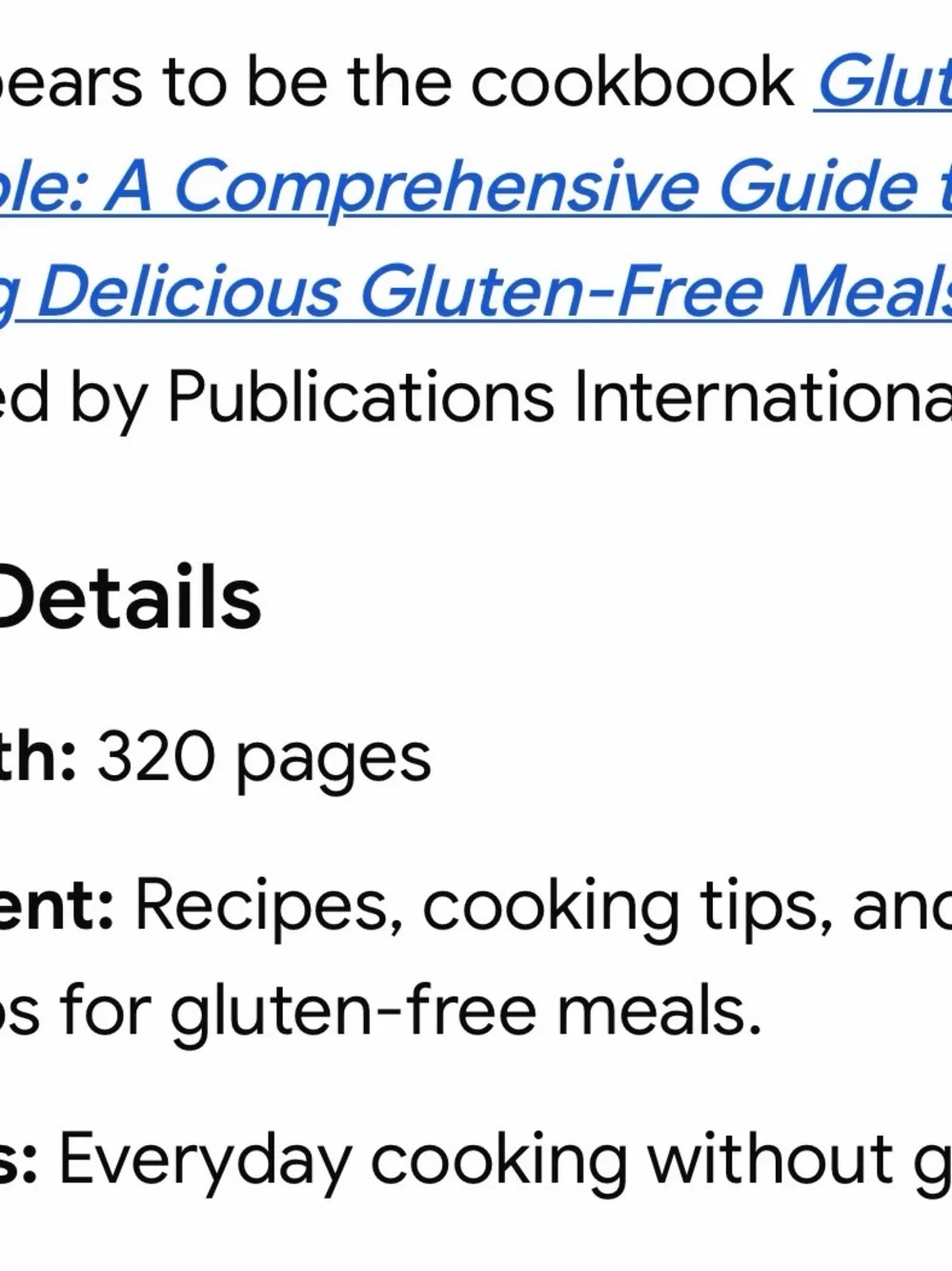 Gluten-Free Bible: A Comprehensive Guide to Cooking Delicious Gluten-Free Meals